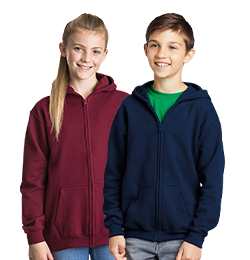 Kids Zip Up Hoodies