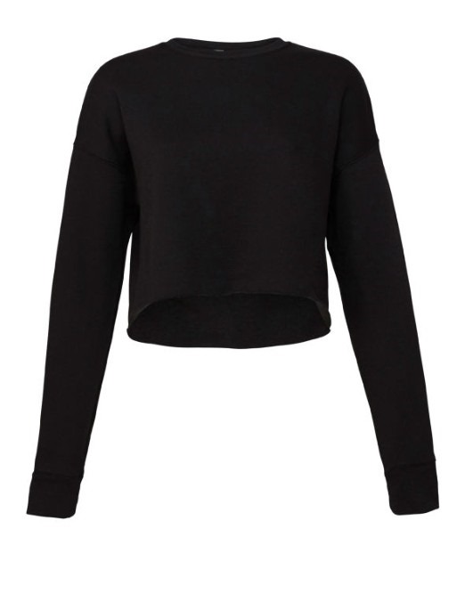 Women&#39;s Cropped Crew Fleece