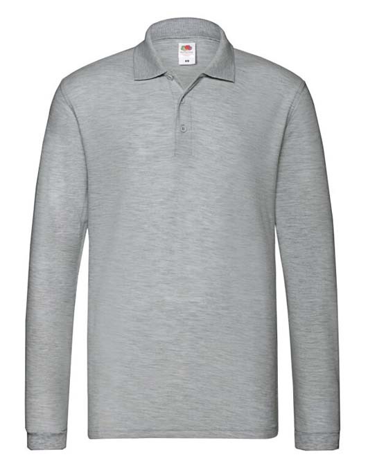 Men&#39;s Premium Long Sleeve Polo