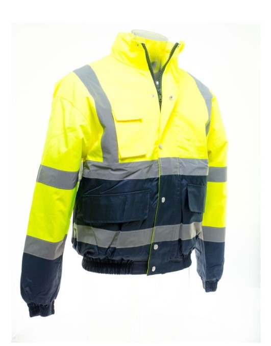 Hi-Vis 2 Tone Bomber Jacket