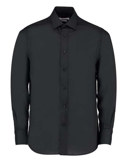 Tailored Fit Long Sleeve Business Shirt
