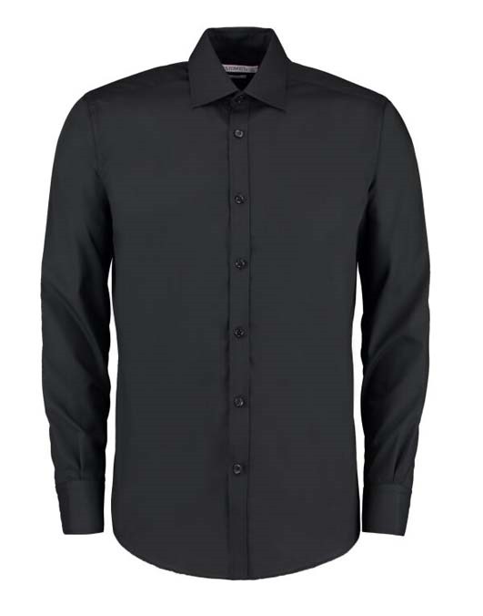 Slim Fit Long Sleeve Business Shirt