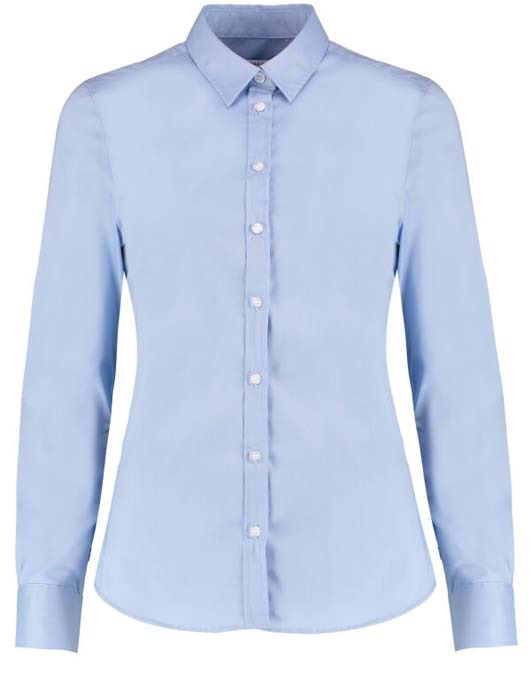 Tailored Fit Long Sleeve Stretch Oxford Shirt