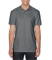 SoftstyleÂ® Adult Double Pique Polo