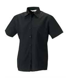 Ladies' Short Sleeve Classic Polycotton Poplin Shirt