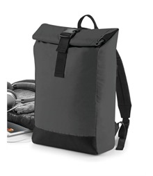 Reflective Roll-Top Backpack