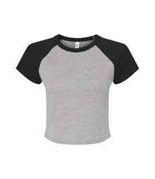 Women's Micro Rib Raglan Baby Tee