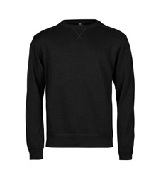 Ribbed Interlock Crewneck