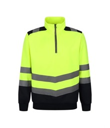 Pro Two Tone 1/4 Zip Sweat Top