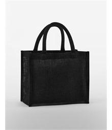 Natural Starched Jute Midi Tote