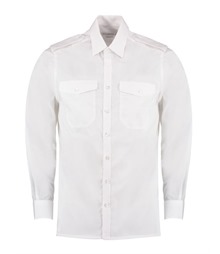Tailored Fit Long Sleeved Pilot Shirt