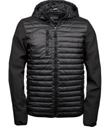 Men's Hooded Crossover Jacket