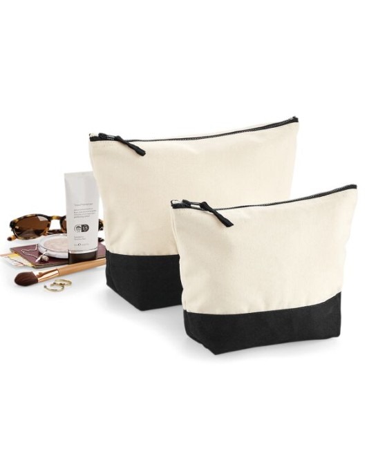 Dipped Base Canvas Accessory Bag